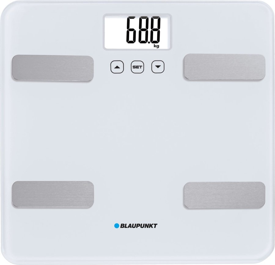 Blaupunkt BSM501 Firkant Hvid Elektronisk personlig vgt #1