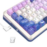 REDRAGON K708AK-RGB-PRO FLEKACT tastatur USB + RF Wireless + Bluetooth Hvid #2