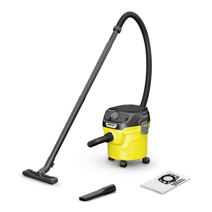 Krcher 1.628-401.0 stv-udsuger Sort, Gul 12 L 1000 W #1