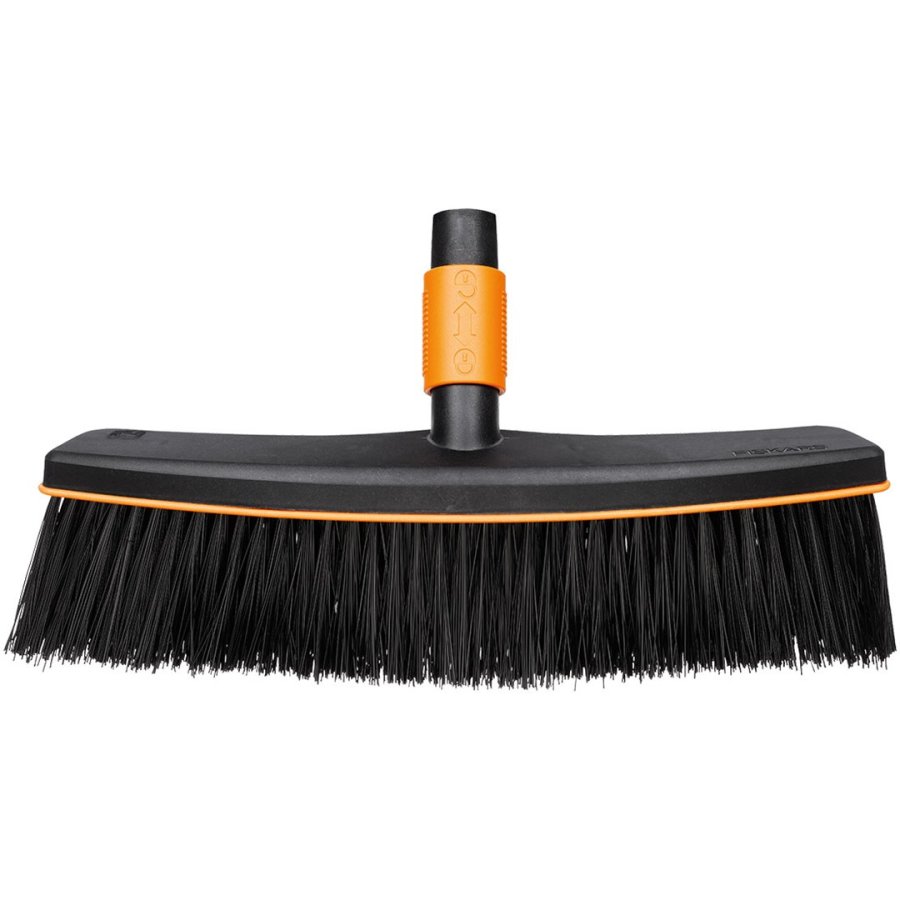 Fiskars 1001416 kost Plast Sort, Orange #1