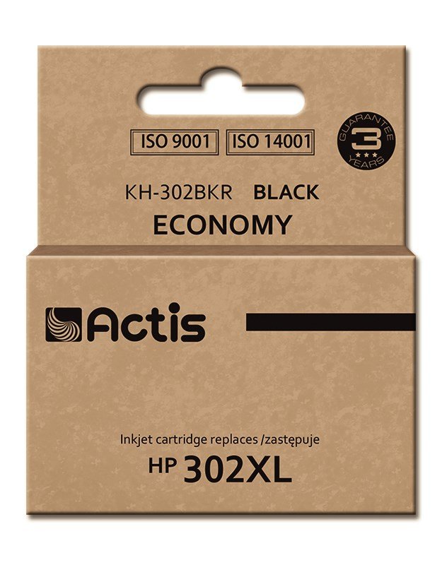 Actis KH-652CR Blk (erstatning HP 652 F6V24AE; Standard; 15 ml; farve) #1