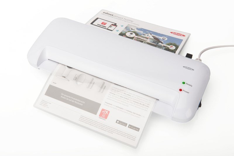 Ednet A4 Varm laminator 400 mm/min Hvid #5