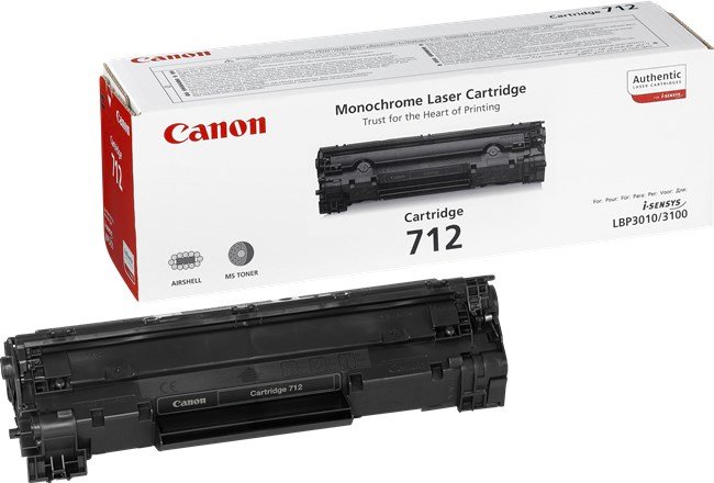 Black Laser Toner (1870B002 - 712) #1