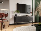 RTV-skab SIENA 150.5x40x60 sort mat #3