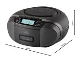 JVC RC-E444B Radioafspiller Sort #8