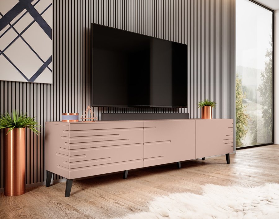 Cama RTV NOVA kabinet 186x40x48 pink mat #3