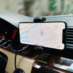 Terratec ChargeAir Car Smartphone Sort Cigart�nder Hurtig opladning Automatisk #5