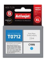 Activejet AEB-712N blk (erstatning Epson T0712, T0892, T1002; Supreme; 15 ml; bl) #1