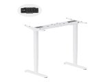 Equip 650814 stel til skrivebord Elektrisk 2 ben Hvid #2