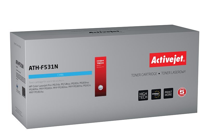 Activejet ATH-F531N (erstatning HP 205A CF531A; Supreme; 900 sider; bl) #1