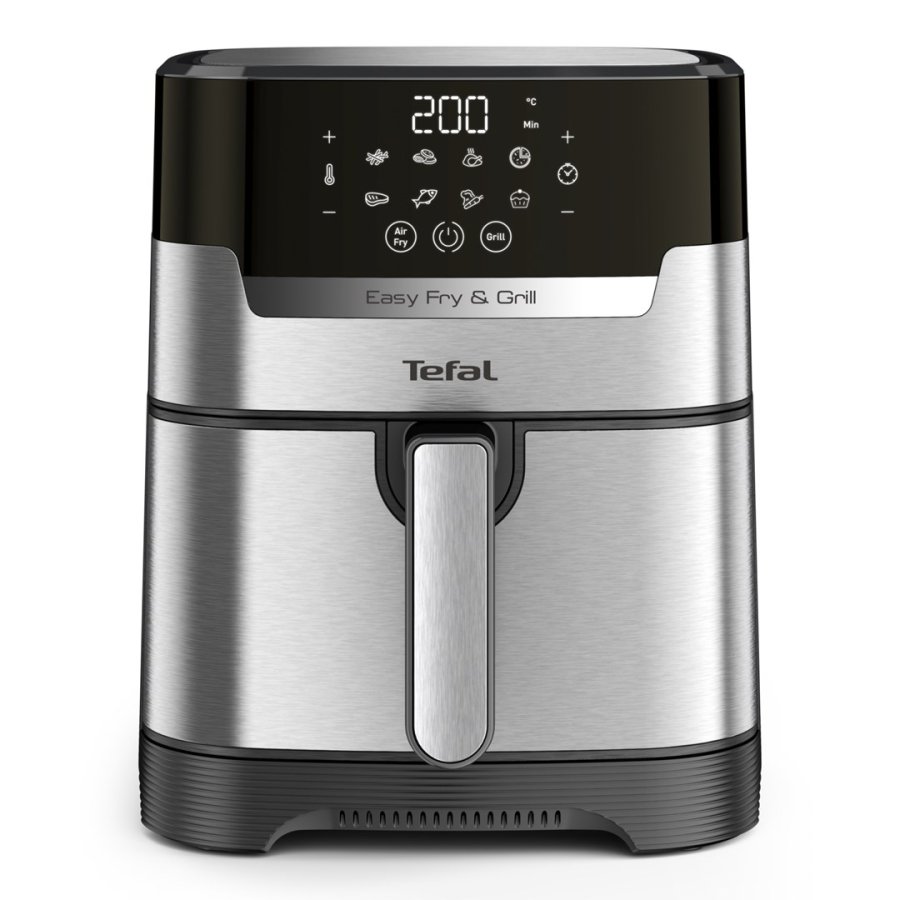 Tefal Easy Fry & Grill EY505D Enkelt 4,2 L Enkeltstende 1550 W Varmluftsteger Rustfrit stl #25