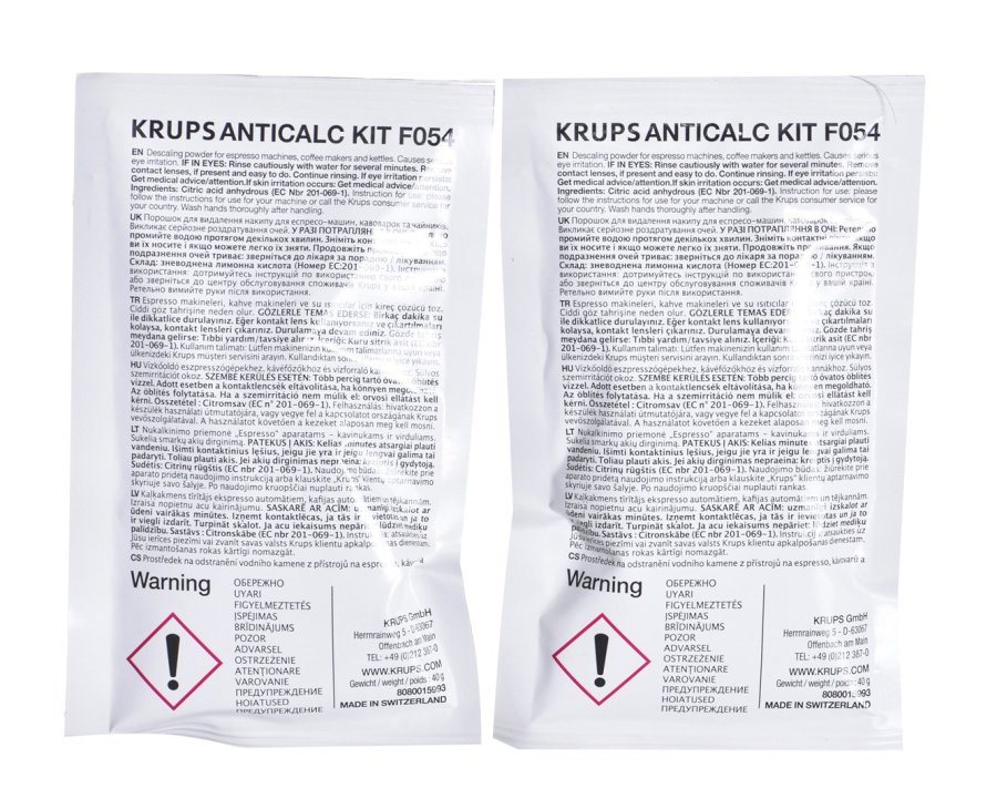 Krups F054001B afkalker Husholdningsapparater Pulver #2