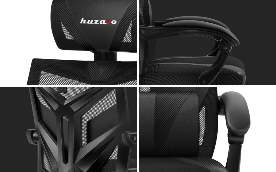 HUZARO COMBAT 5.0 BLACKGAMING STOL #10