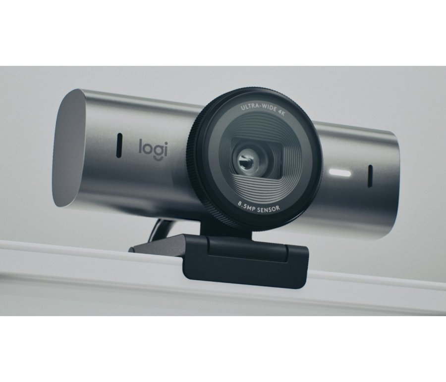 Logitech 960-001530 webcam 8,5 MP 4096 x 2160 pixel USB 3.2 Gen 1 (3.1 Gen 1) Aluminium, Sort #3