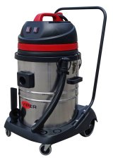 Vd/tr stvsuger Nilfisk Viper LSU255-EU 2 motorer 55 l Sort, rd, rustfrit stl #1
