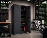 Iron Mate Garageskab Iron Mate Mars 185 x 90 x 45 Antracit Premium #6