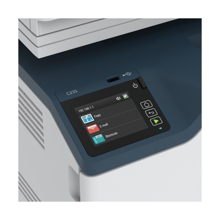 Xerox C235, A4, 22 ppm trdls kopi/print/scan/fax PS3 PCL5e/6, ADF, 2 magasiner, i alt 251 ark #4