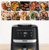 Tefal Easy Fry Silence EY5568E0 frituregryde Enkelt 5 L Enkeltstende Varmluftsteger Sort, Rustfrit stl #11