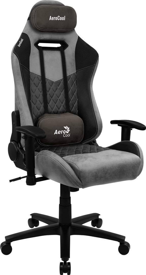 Aerocool DUKE AeroSuede Universal gamingstol Sort, Gr #2