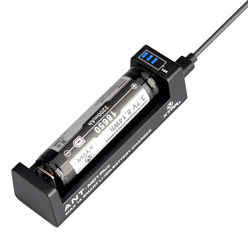 Fast charger to battery Li-ion 18650 Xtar ANT MC1 Plus #4