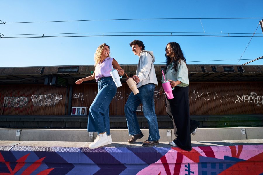 Termokrus med teleskopsugerr Kambukka Rio Tumbler 950 ml Bubblegum Mint #15