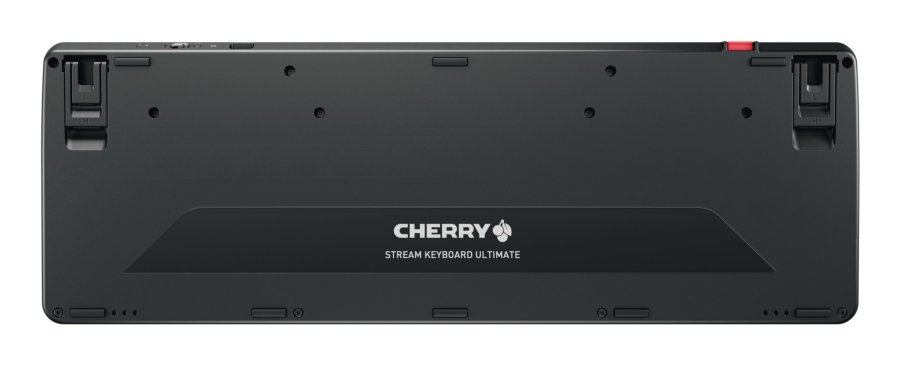 CHERRY Stream keyboard ultimate tastatur Hjemme/kontor USB + RF Wireless + Bluetooth QWERTZ Tysk Sort #6
