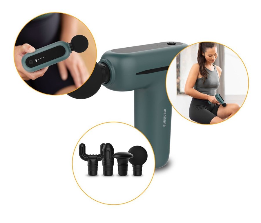 Medisana MG 200 massageapparat Muskler Sort, Gr #11