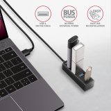 Axagon HUE-M1AL interface hub USB 3.2 Gen 1 (3.1 Gen 1) Type-A 5000 Mbit/s Sort #4