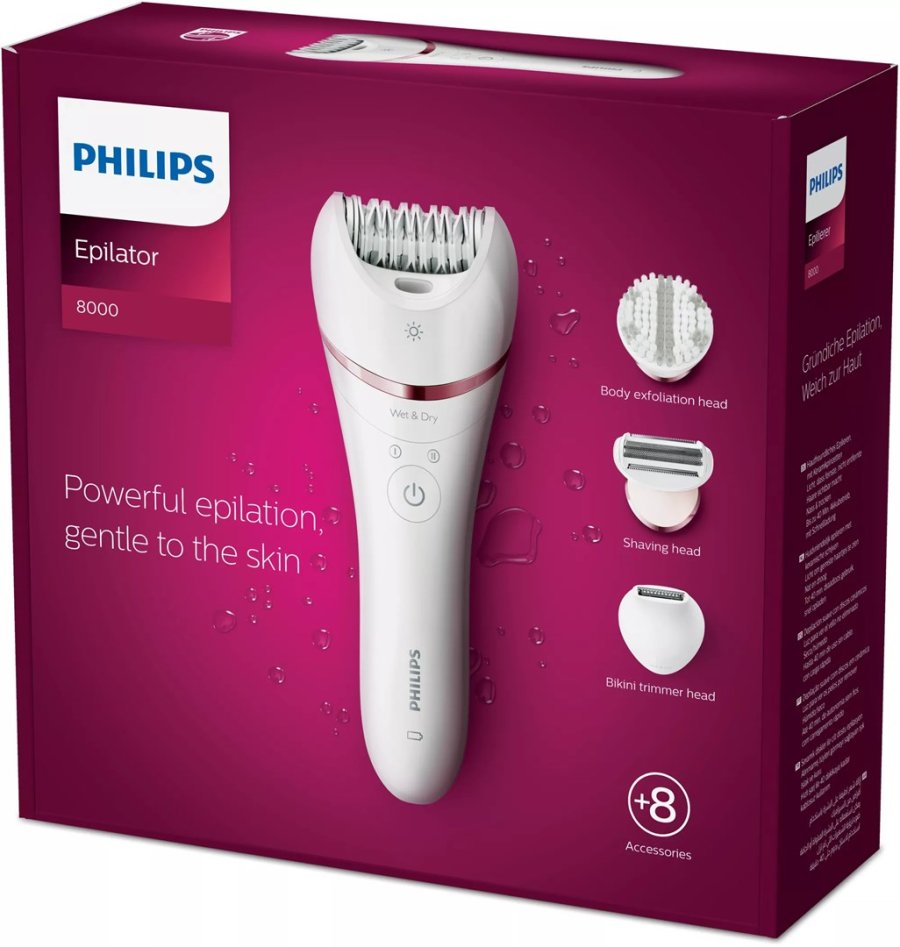 Philips 8000 series Epilator Series 8000 BRE735/00 V�d og t�r epilator #2