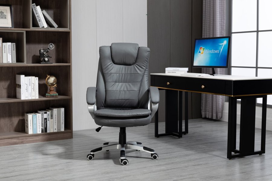 Activejet opvarmet kontorstol med massage YK7304 gr #12