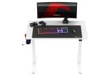 Huzaro Hero 7.9 White - hjdejusterbart elektrisk gaming-skrivebord #5