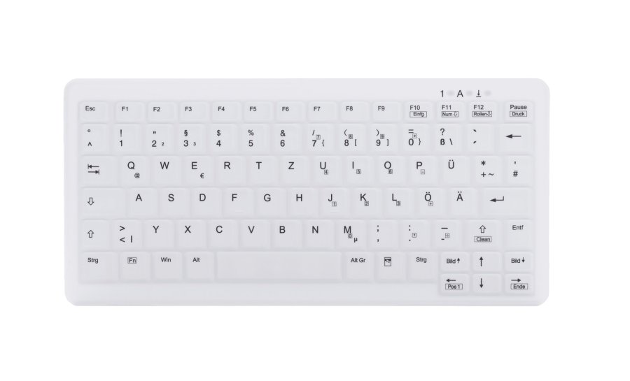 Contour Design Active Key AK-C4110 tastatur Medicinsk USB QWERTZ Tysk Hvid #1