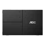 AOC 16G3 Brbart tv og skrm Brbar skrm Sort, Rd 39,6 cm (15.6