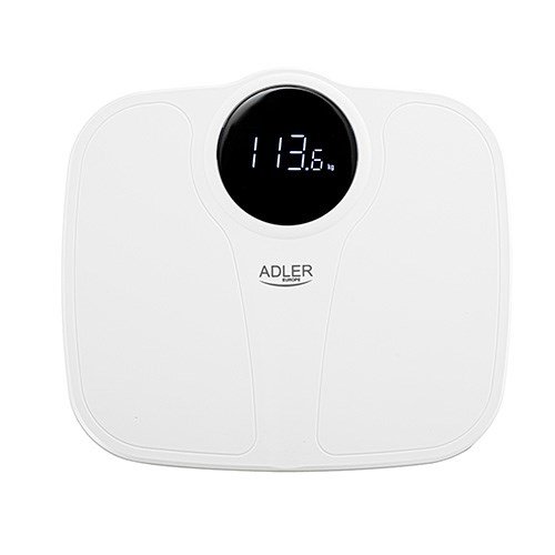 Adler AD 8172W badevgt Rektandel Hvid Elektronisk personlig vgt #3