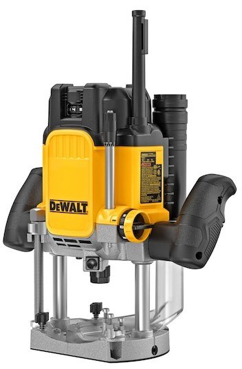 DeWALT DWE625-QS router og overfrser Sort, Gul 22000 rpm #1