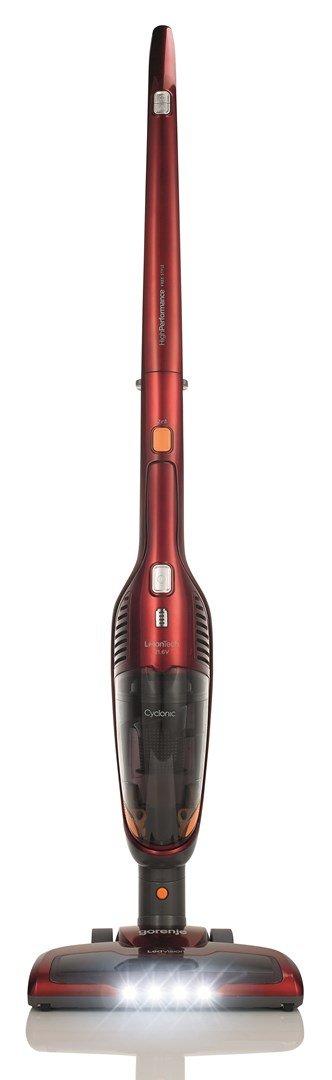 Gorenje SVC216FR stav stvsuger & elektrisk kost 2-i-1 stangstvsuger Batteri Dry HEPA Posels 0,6 L Rd #3