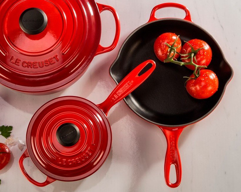 Le Creuset 20182230900422 stegepande Gryde til alle forml Rund #7