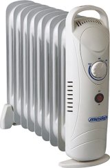Mesko Home MS7805 Indendrs Hvid 1000 W Olie elektrisk omrdevarmer #1