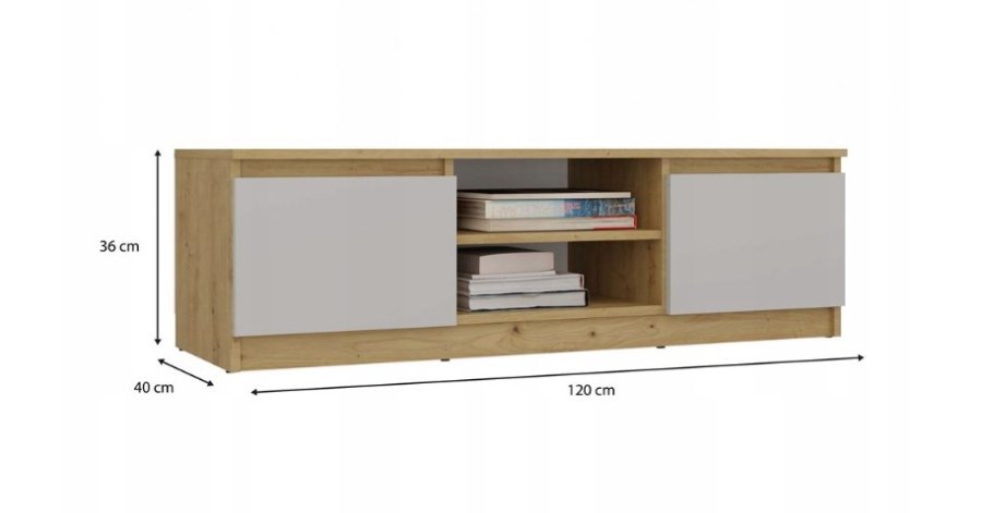 MALWA 120 TV-skab, artisan-eg/kashmir #7