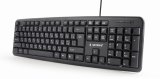 Gembird KB-U-103-RU tastatur Kontor USB QWERTY Engelsk, Russisk Sort #6