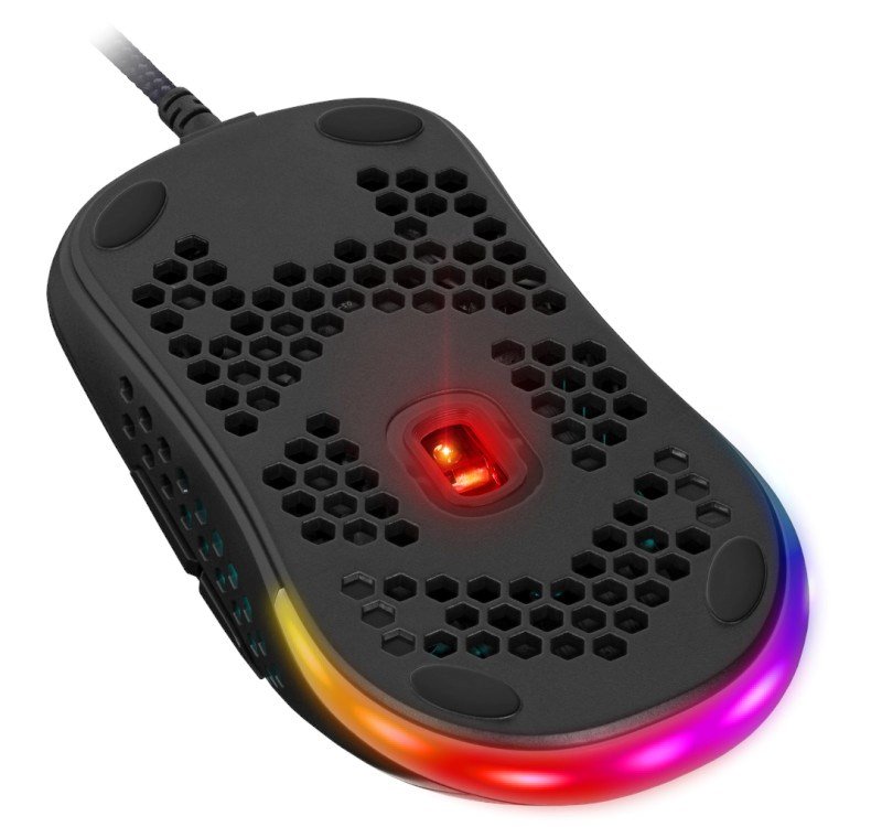 Gaming, kablet, optisk DEFENDER GM-620L SHEPARD 12800dpi 7P gamingmus med baggrundsbelysning #3
