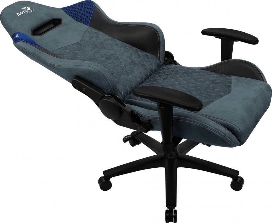 Aerocool DUKE AeroSuede Universal gamingstol Sort, Bl #6