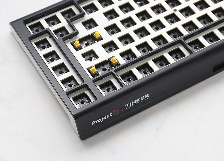 Ducky Tinker 75 tastatur Spil USB US engelsk Sort #9
