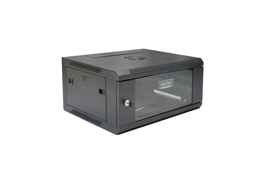 Digitus DN-W19 04U/450/B stativ 4U Vgmonteret stativ Sort #1