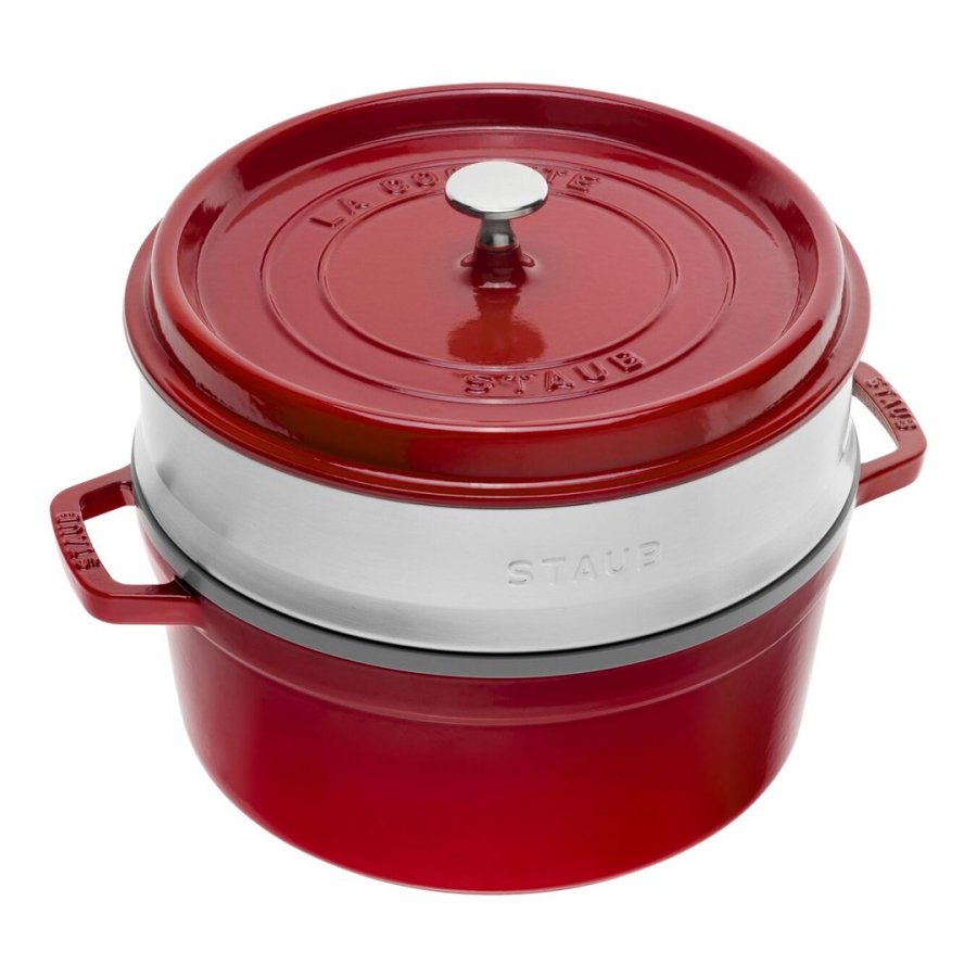 ZWILLING STAUB LA COCOTTE 5,25 L Rund Stbejern Gryde bradepande #1