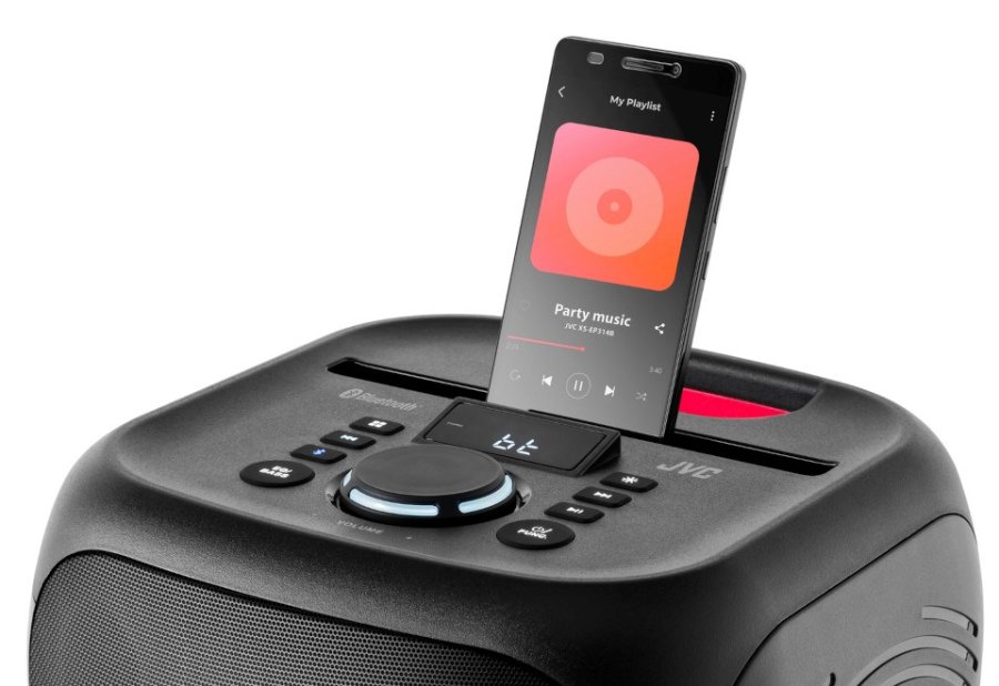 JVC XS-EP314B h�jttaler, sort #5