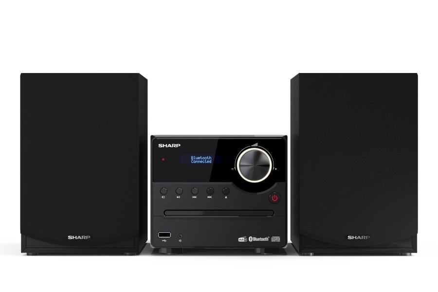 Sharp XL-B517D Home audio micro system 45 W Sort #9