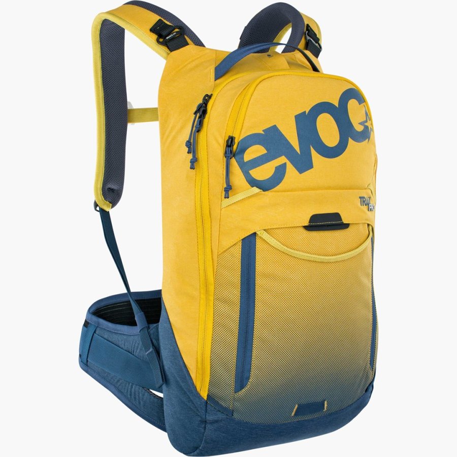 EVOC Trail Pro rygs�k Cykel rygs�k Bl�, Gul Nylon #1