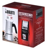 Bialetti New Venus 6tz kaffemaskine + Perfetto Moka Classic kaffe #2