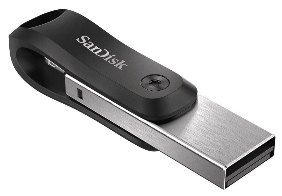 SanDisk iXpand USB-ngle 64 GB USB Type-A / Lightning 3.2 Gen 2 (3.1 Gen 2) Sort, Slv #2